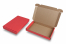 Caixas de transporte dobráveis - vermelho | Envelopesonline.pt
