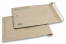 Envelopes almofadados castanhos de papel de erva - 220 x 340 mm | Envelopesonline.pt