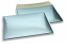 Envelopes almofadados de plástico metalizado ECO - azul gelo 235 x 325 mm | Envelopesonline.pt