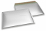 Envelopes almofadados de plástico metalizado mate ECO - prateado 235 x 325 mm | Envelopesonline.pt