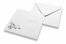 Envelopes de casamento - branco + sig & sig.ra.  | Envelopesonline.pt