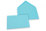  Envelopes de cartões de felicitações coloridos - Azul celeste, 114 x 162 mm | Envelopesonline.pt