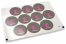 Selos para envelope de batizado - Mão cor-de-rosa com pequena mão cinza | Envelopesonline.pt