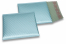 Envelopes de bolhas de plástico metalizado mate ECO - azul gelo 165 x 165 mm | Envelopesonline.pt