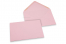 Envelopes de cartões de felicitações coloridos - Cor-de-rosa claro, 125 x 175 mm | Envelopesonline.pt
