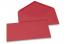 Envelopes de cartões de felicitações coloridos - Vermelho, 110 x 220 mm | Envelopesonline.pt
