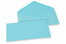  Envelopes de cartões de felicitações coloridos - Azul celeste, 110 x 220 mm | Envelopesonline.pt