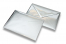 Envelopes metalizados acetinados Prateado | Envelopesonline.pt