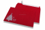 Envelopes de Natal coloridos - Vermelho, com árvore de Natal | Envelopesonline.pt