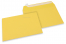 Envelopes de papel coloridos - Amarelo botão-de-ouro, 162 x 229 mm  | Envelopesonline.pt