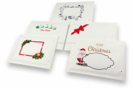 Envelopes de Natal de bolhas brancos - compilação | Envelopesonline.pt