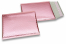 Envelopes de bolhas de plástico metalizado ECO - rosa dourado 180 x 250 mm | Envelopesonline.pt
