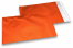 Envelope colorido de película metalizada mate - Cor de laranja 180 x 250 mm | Envelopesonline.pt