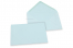 Envelopes de cartões de felicitações coloridos - Azul claro, 114 x 162 mm | Envelopesonline.pt