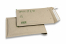 Envelopes de bolhas castanhos de papel de erva - 175 x 260 mm | Envelopesonline.pt