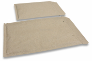 Envelopes almofadados castanhos de papel de erva | Envelopesonline.pt