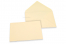 Envelopes de cartões de felicitações coloridos - Branco marfim, 114 x 162 mm | Envelopesonline.pt