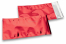 Envelopes coloridos de folha metalizada - Vermelho 114 x 229 mm | Envelopesonline.pt