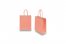 Sacos de papel com alças torcidas - cor-de-rosa salmão, 180 x 80 x 220 mm, 90 gr | Envelopesonline.pt