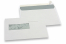 Envelopes com janela, branco, 156 x 220 mm (EA5), janela à esquerda 40 x 110 mm, posição da janela 20 mm do esquerda e 66 mm do baixo, 90 gramas, fecho autocolante, peso unit. aprox. 5 g. | Envelopesonline.pt
