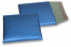 Envelopes de bolhas de plástico metalizado mate ECO - azul escuro 165 x 165 mm | Envelopesonline.pt