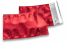 Envelopes coloridos de folha metalizada - Vermelho 114 x 162 mm | Envelopesonline.pt