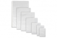 Sacos de glassine branco com fita adesiva | Envelopesonline.pt