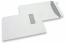 Envelopes com janela, branco, 229 x 324 mm (C4), janela à esquerda 40 x 110 mm, posição da janela 20 mm do esquerda e 60 mm do cima, 120 gramas, fecho autocolante, peso unit. aprox. 20 g. | Envelopesonline.pt