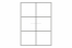 Etiquetas para impressoras a laser - 6 itens por folha | Envelopesonline.pt