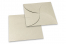 Envelopes estilo bolsa - Cinzento Prateado | Envelopesonline.pt