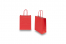 Sacos de papel com alças torcidas - vermelho brilhante, 180 x 80 x 220 mm, 90 gr | Envelopesonline.pt