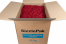 Farripas de papel para enchimento SizzlePak - Vermelho escuro (10 kg) | Envelopesonline.pt