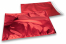 Envelopes coloridos de folha metalizada - Vermelho 320 x 430 mm | Envelopesonline.pt