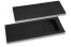 Sacos porta-talheres preto com incição + preto guardanapos | Envelopesonline.pt