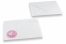 Envelopes anunciar nascimento - branco + It's a girl | Envelopesonline.pt