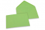Envelopes de cartões de felicitações coloridos - Verde claro, 133 x 184 mm | Envelopesonline.pt