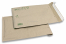 Envelopes de bolhas castanhos de papel de erva - 220 x 340 mm | Envelopesonline.pt