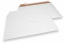 Envelopes de cartão ondulado branco - 375 x 520 mm | Envelopesonline.pt