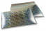 Envelopes de bolhas de plástico metalizado ECO - prateado holográfico 235 x 325 mm | Envelopesonline.pt