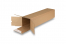 Tubos postais quadrado com fecho de vedação - 610 x 140 x 140 mm | Envelopesonline.pt