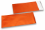 Envelope colorido de película metalizada mate - Cor de laranja 110 x 220 mm | Envelopesonline.pt