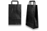Sacos de papel com alças dobradas - preto | Envelopesonline.pt
