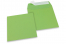 Envelopes de papel coloridos - Verde maçã, 160 x 160 mm | Envelopesonline.pt
