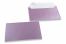 Envelopes madrepérola coloridos lilás - 114 x 162 mm | Envelopesonline.pt