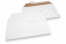 Envelopes de cartão ondulado branco - 245 x 345 mm | Envelopesonline.pt