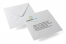 Envelopes de cart&otilde;es de felicita&ccedil;&otilde;es quadrados | Envelopesonline.pt