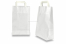 Sacos de papel com alças dobradas - branco | Envelopesonline.pt