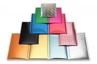 Envelopes almofadados de plástico metalizado ECO | Envelopesonline.pt
