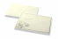 Envelopes de luto - creme + tulipa branca | Envelopesonline.pt