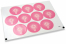 Selos para envelope de comunhão - cruz cor-de-rosa | Envelopesonline.pt
